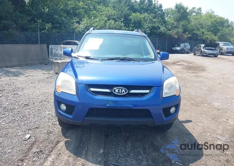 2009 Kia Sportage Ex V6 from USA, damaged, VIN KNDJE723497633823